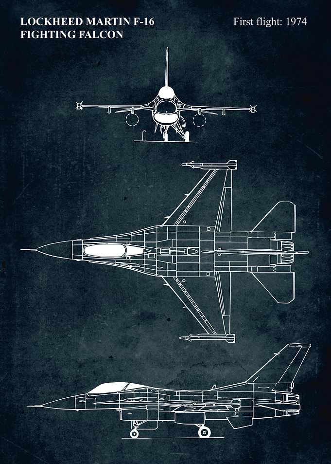 No025 F16 Fighting Falcon