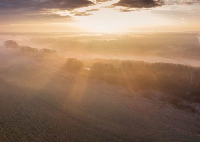 Autumn nature landscape