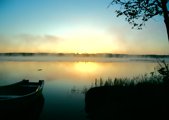 Calm lake