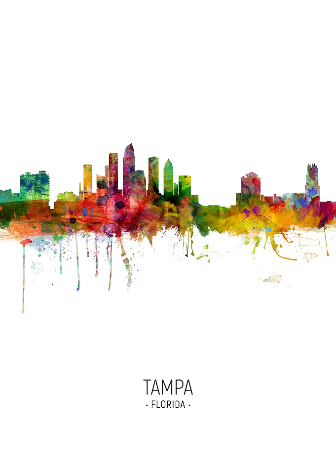 Tampa Florida Skyline