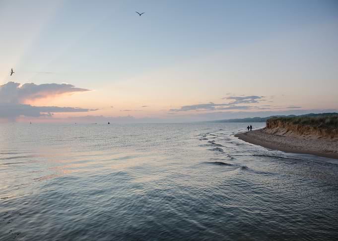 Dunes Lake Michigan