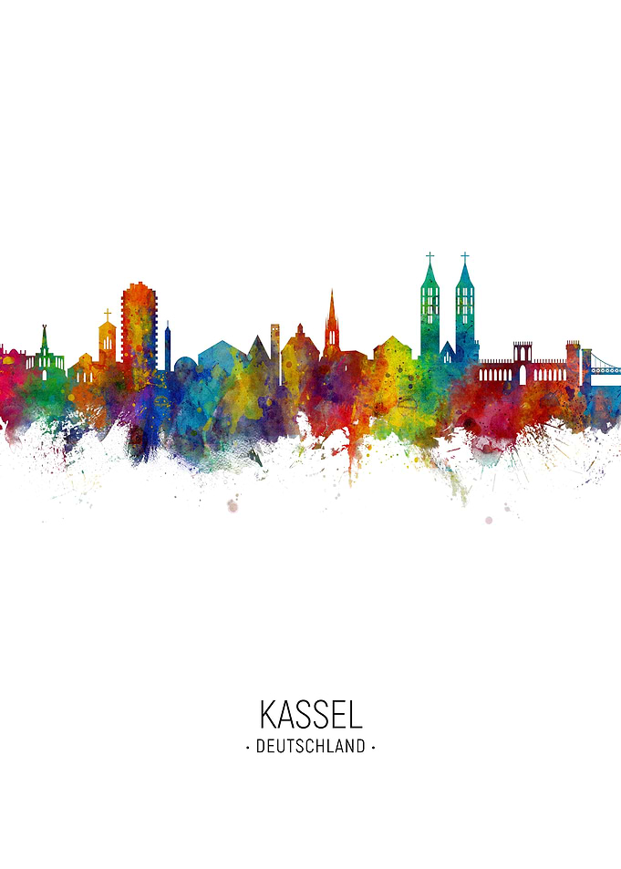 Kassel Germany Skyline