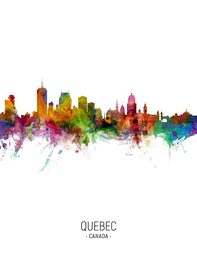 Quebec Canada Skyline