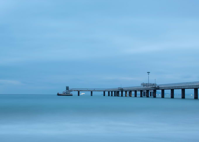 Bridge at sunrise