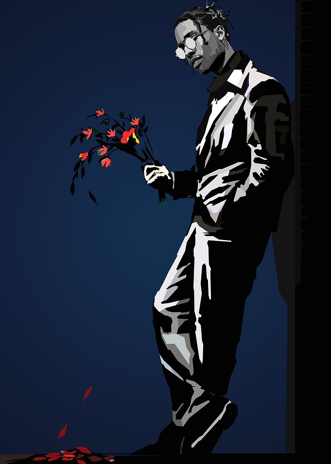 Asap Rocky Banksy Rapper