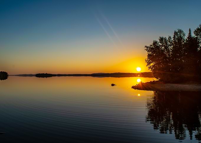 Glass Sunset