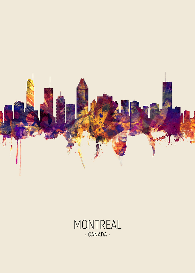 Montreal Canada Skyline