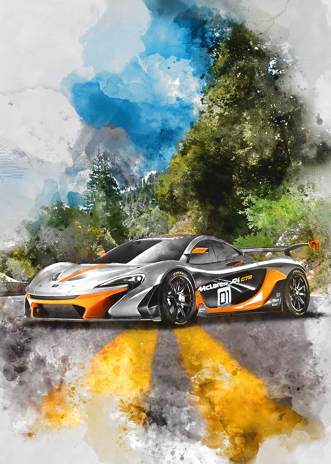 McLaren P1 GTR