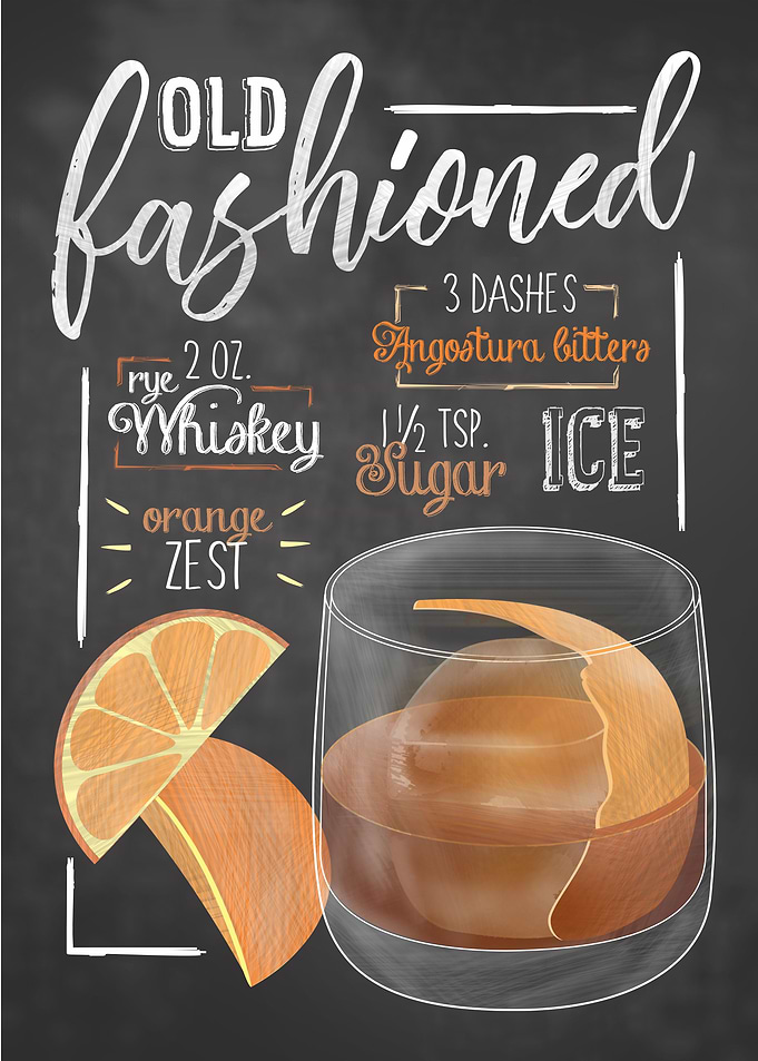 Old Fashioned Cocktail Bar