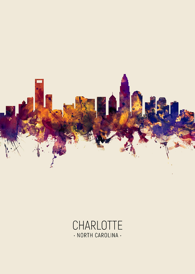 Charlotte NC Skyline