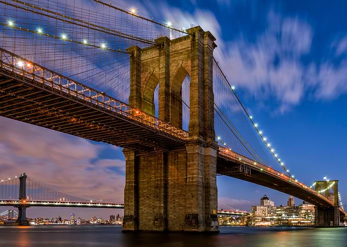 Brooklyn Bridge and Wispy