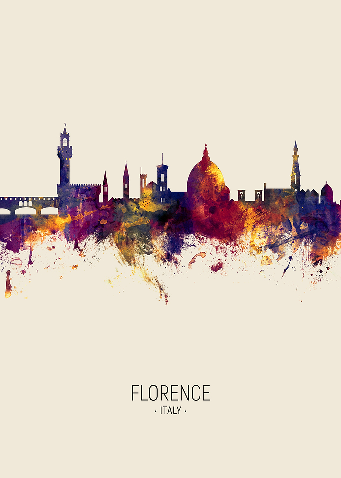 Florence Italy Skyline