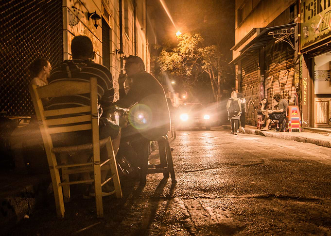 Street Food at Night
