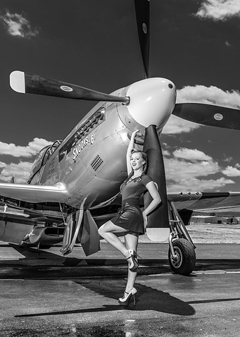 Flying Pinup