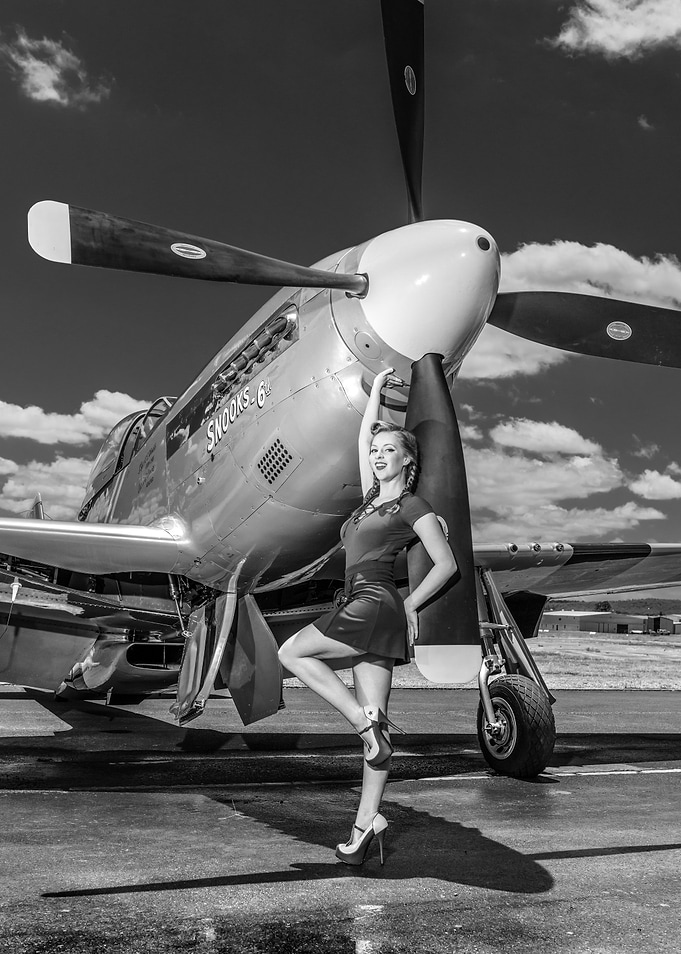 Flying Pinup