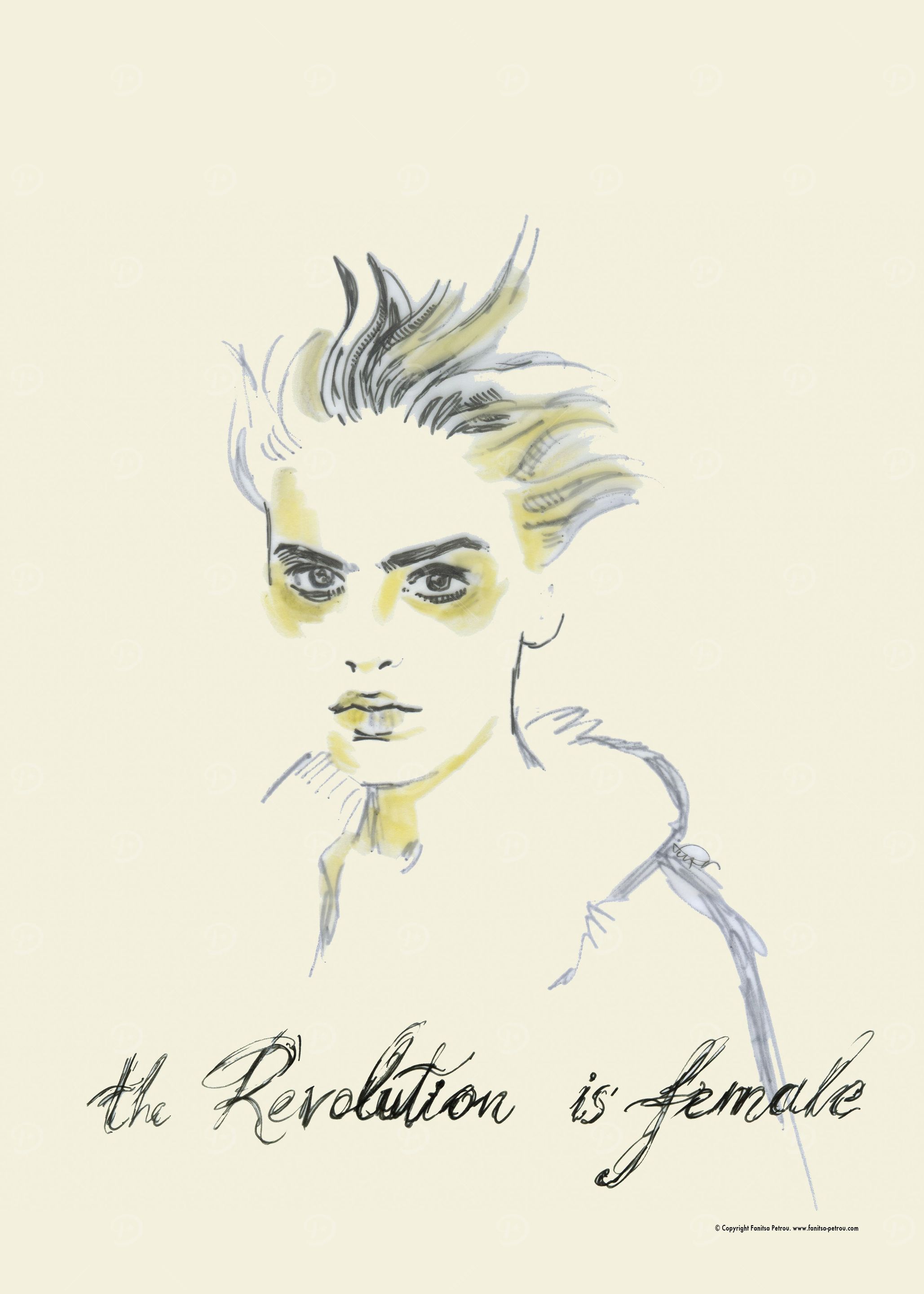 The Revolution is female 3