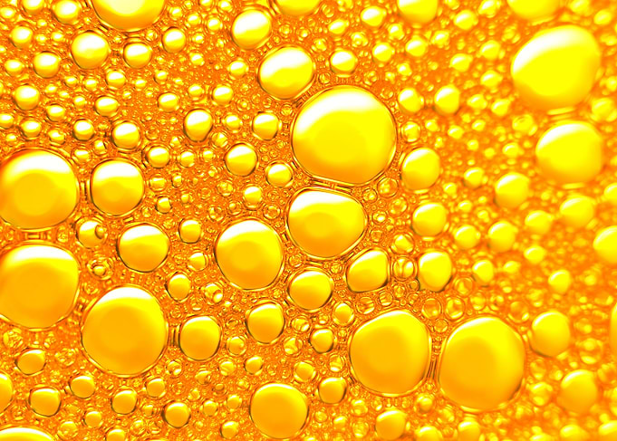 Yellow bubbles