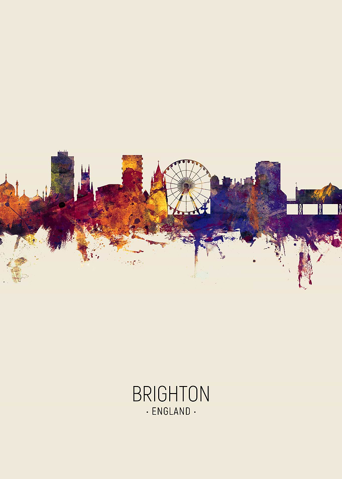 Brighton England Skyline