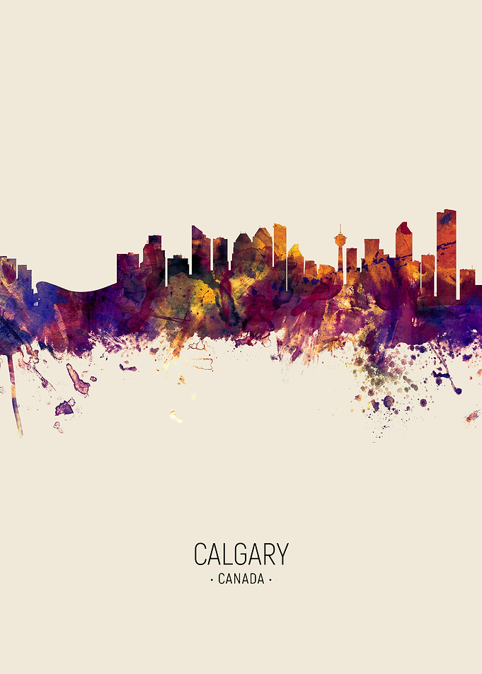 Calgary Canada Skyline