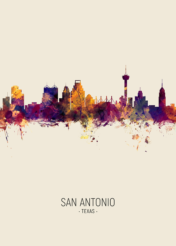 San Antonio Texas Skyline