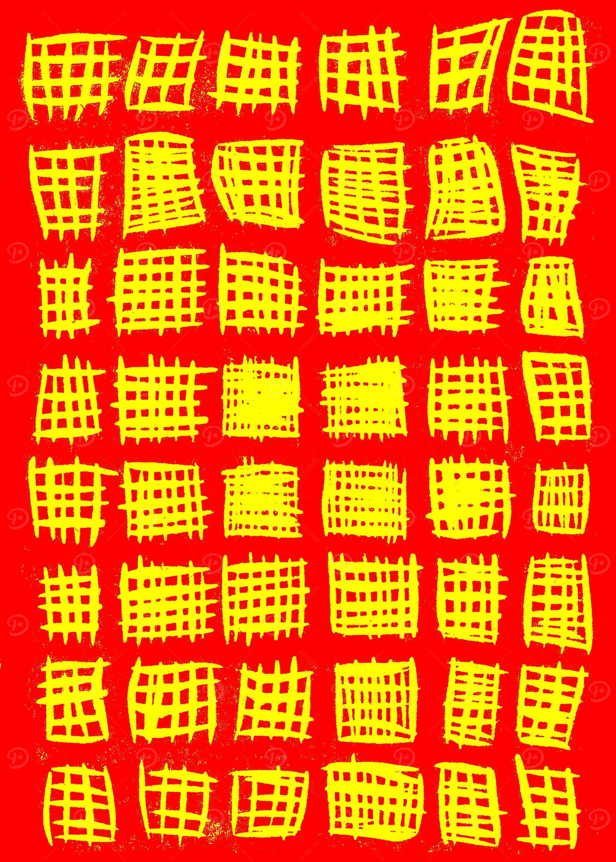 Red and Yellow Gridta