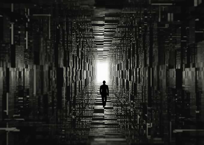 abstract man