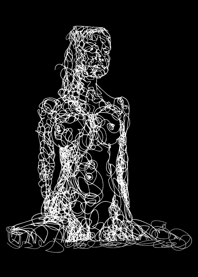 Lady Line Draw