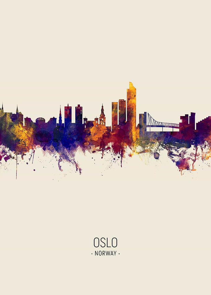 Oslo Norway Skyline