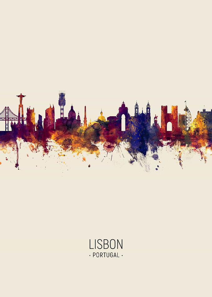 Lisbon Portugal Skyline
