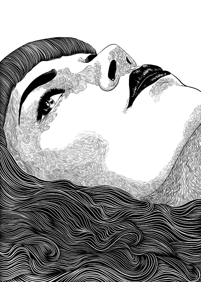 Wavy hear