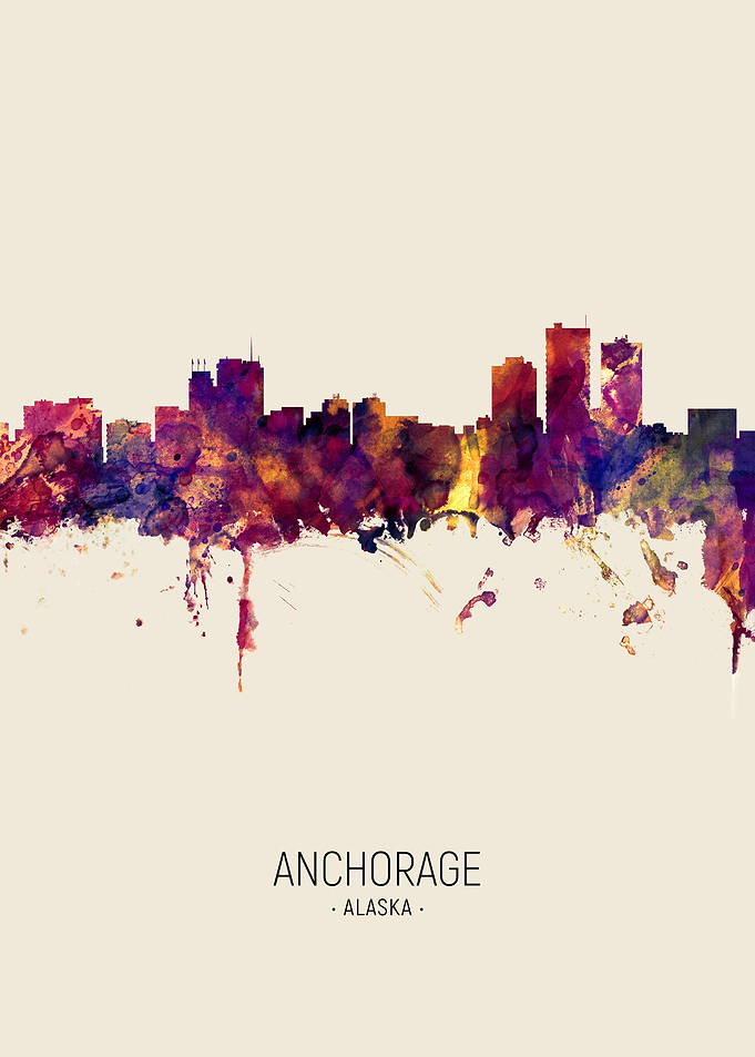 Anchorage Alaska Skyline