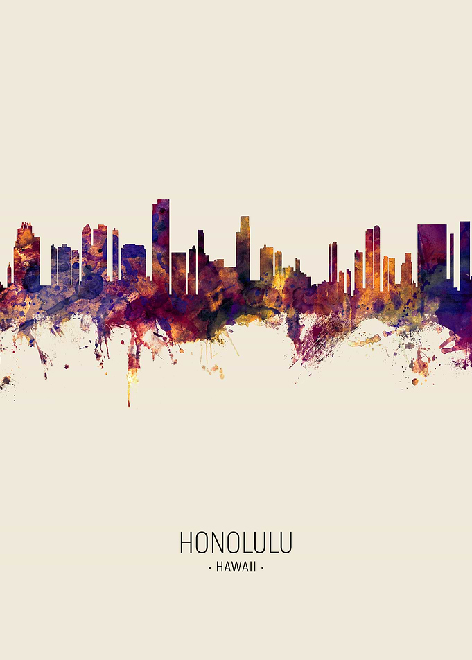 Honolulu Hawaii Skyline