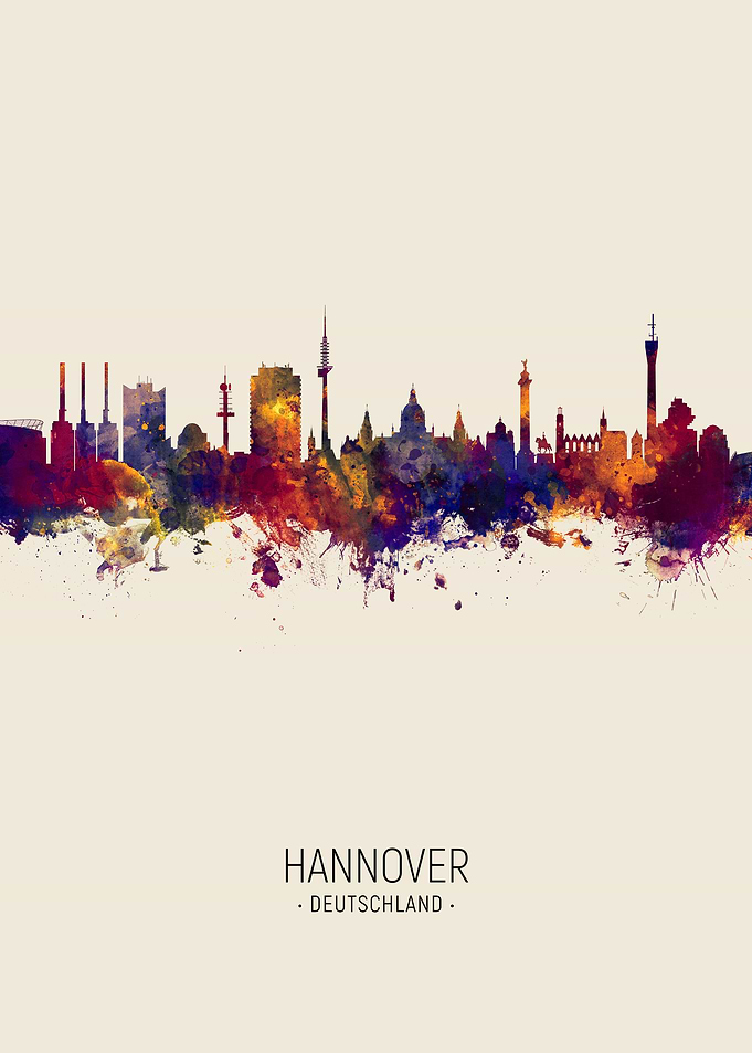 Hannover Germany Skyline