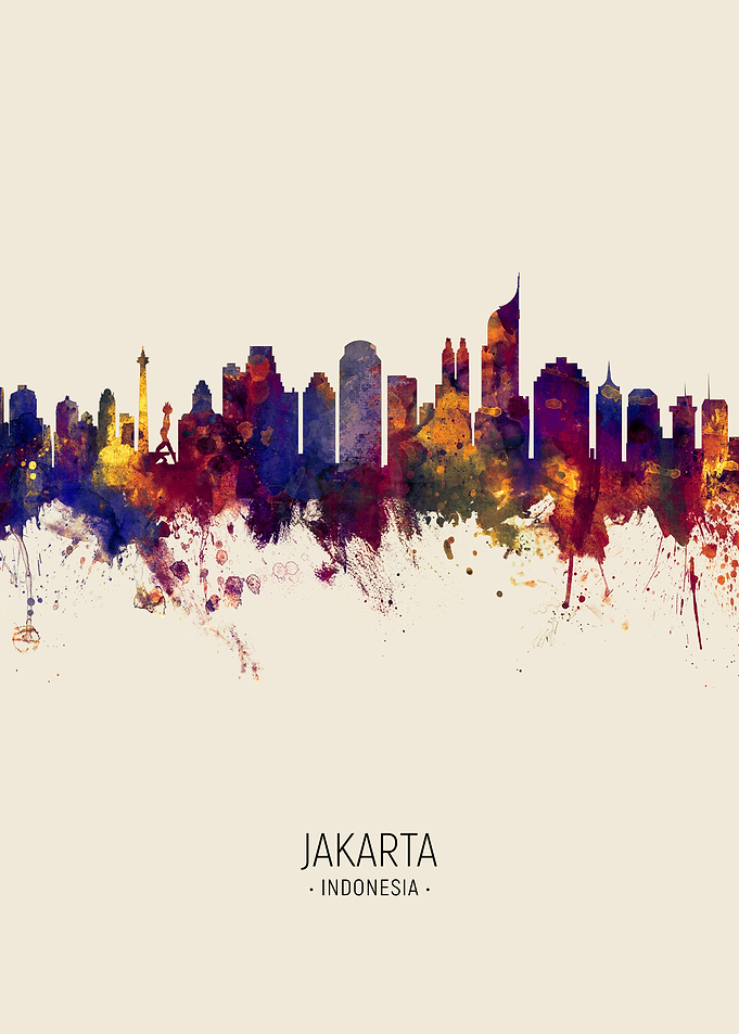 Jakarta Indonesia Skyline