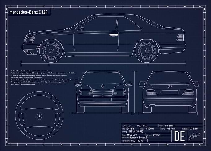 Mercedes Benz C124