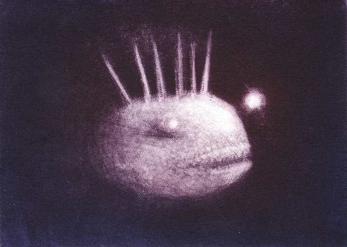 Violet DeepWater Fish