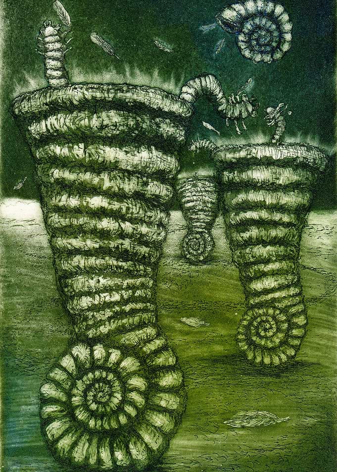 Green Traveling Shells