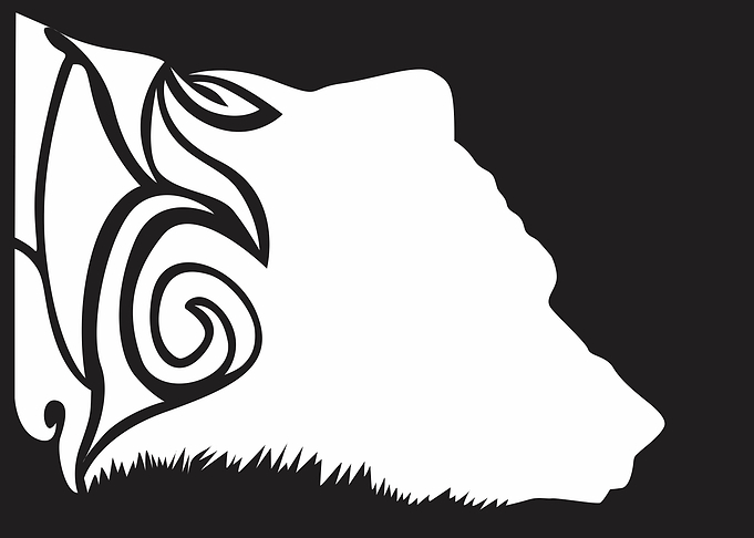 Bear silhouette
