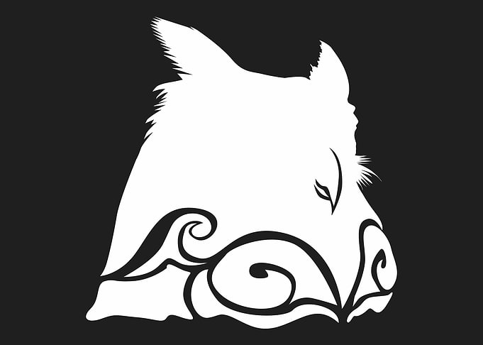 Owl silhouette