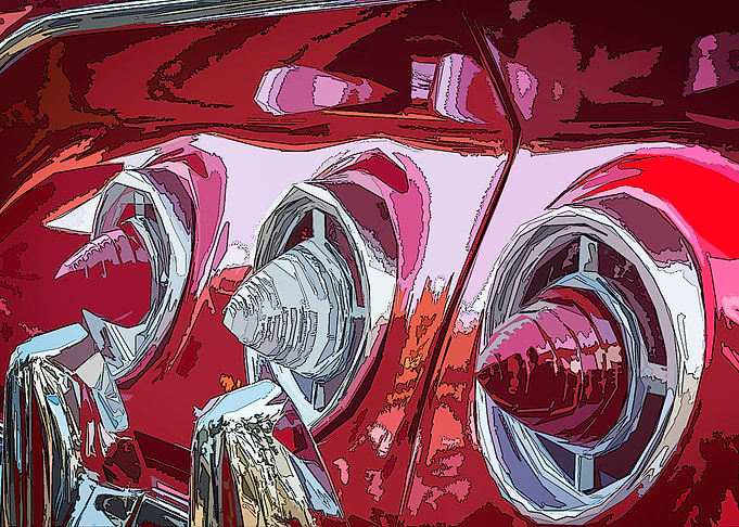 Taillight in Red