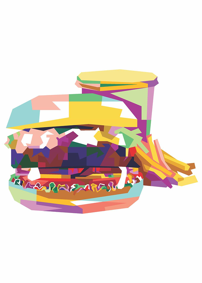 Full Color Burger