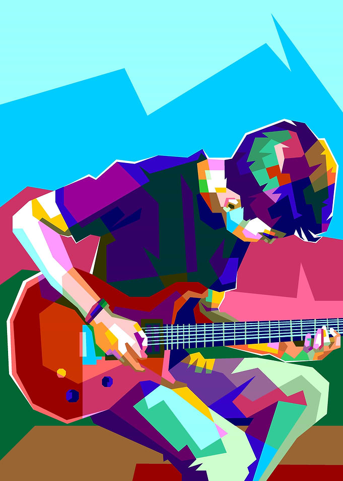 Playing Guitar