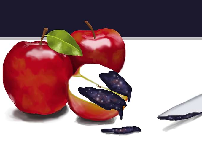 Apples and stardust