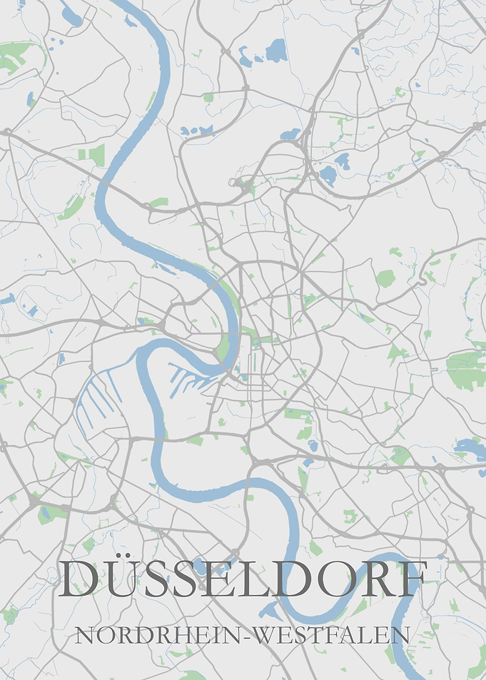 Duesseldorf Karte