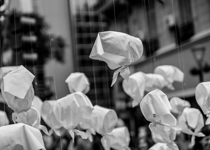 White Scarves