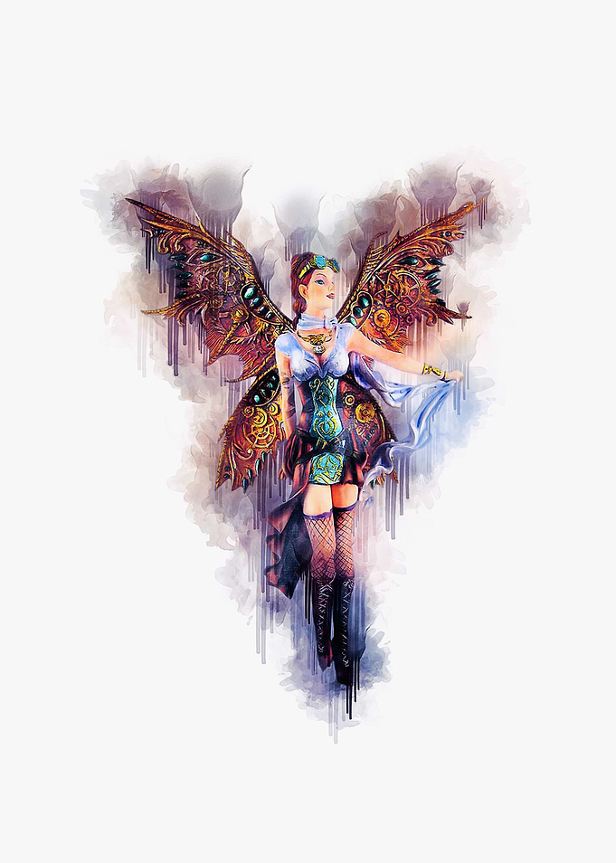 Steampunk Gothic Fairy
