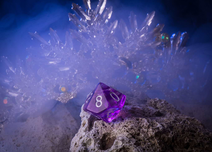 Queen of Dice in Smoke