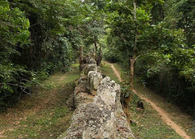 Ankor Wat Wall