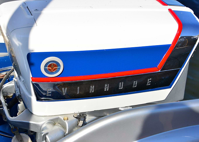 1956 Evinrude outboard A