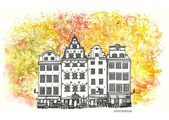 Colorful Stockholm